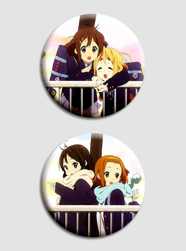 Парні значки Легка музика 5 (K-On)