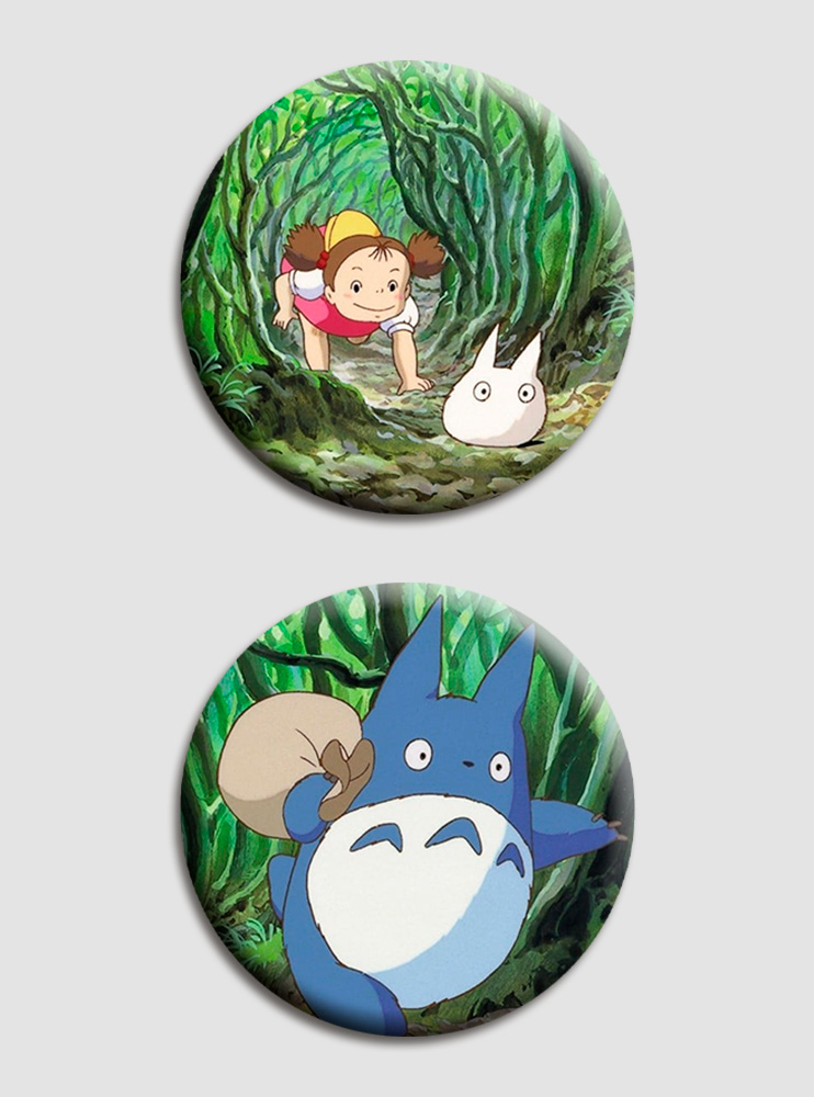 Парні значки Мій сусід Тоторо (My Neighbor Totoro)