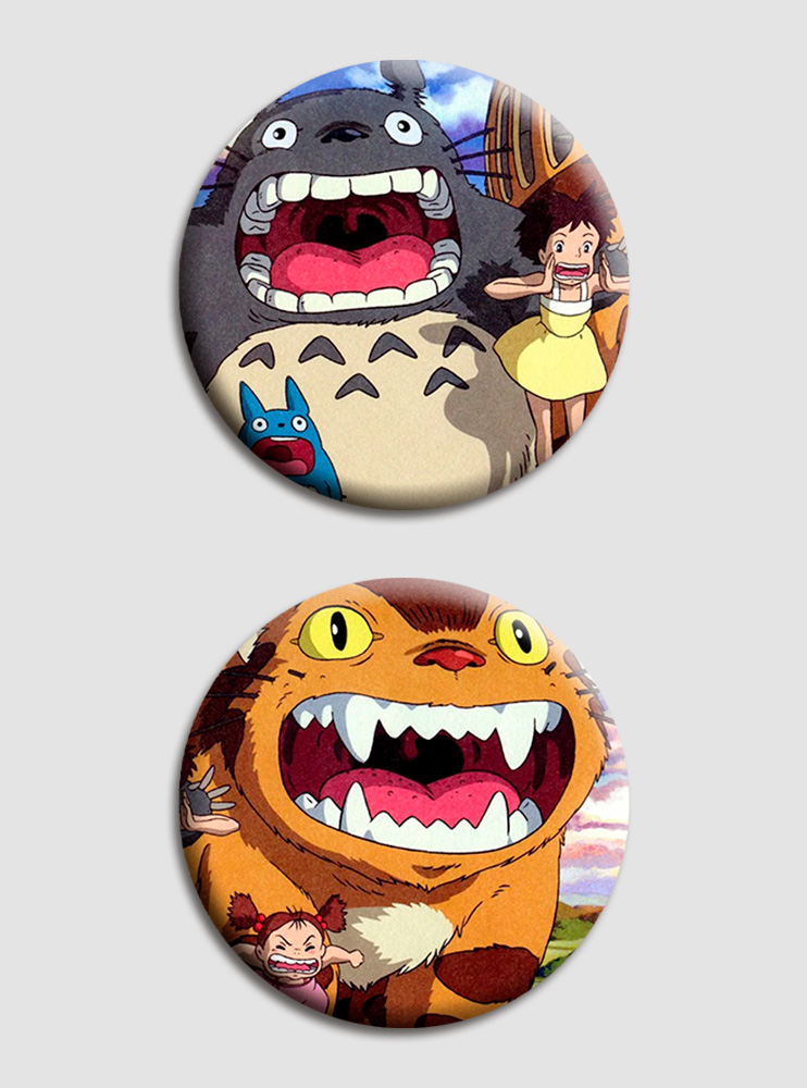 Парні значки Мій сусід Тоторо 2 (My Neighbor Totoro)