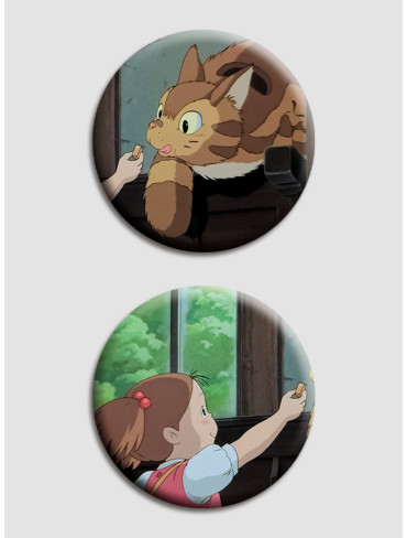 Парні значки Мій сусід Тоторо 3 (My Neighbor Totoro)