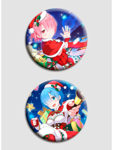 Парні значки Ре:Зеро (Re:Zero)