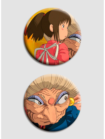 Парні значки Віднесені привидами 2 (Spirited away)