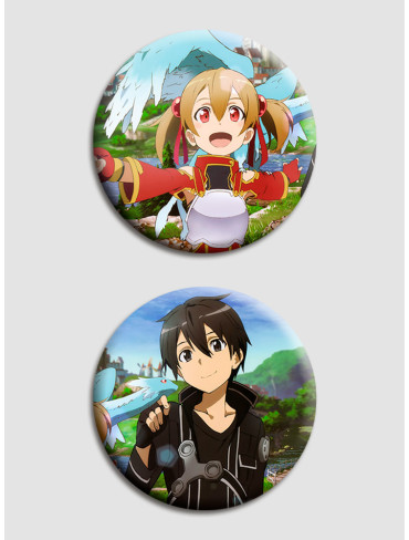 Парні значки Майстри Меча Онлайн 7 (Sword Art Online)