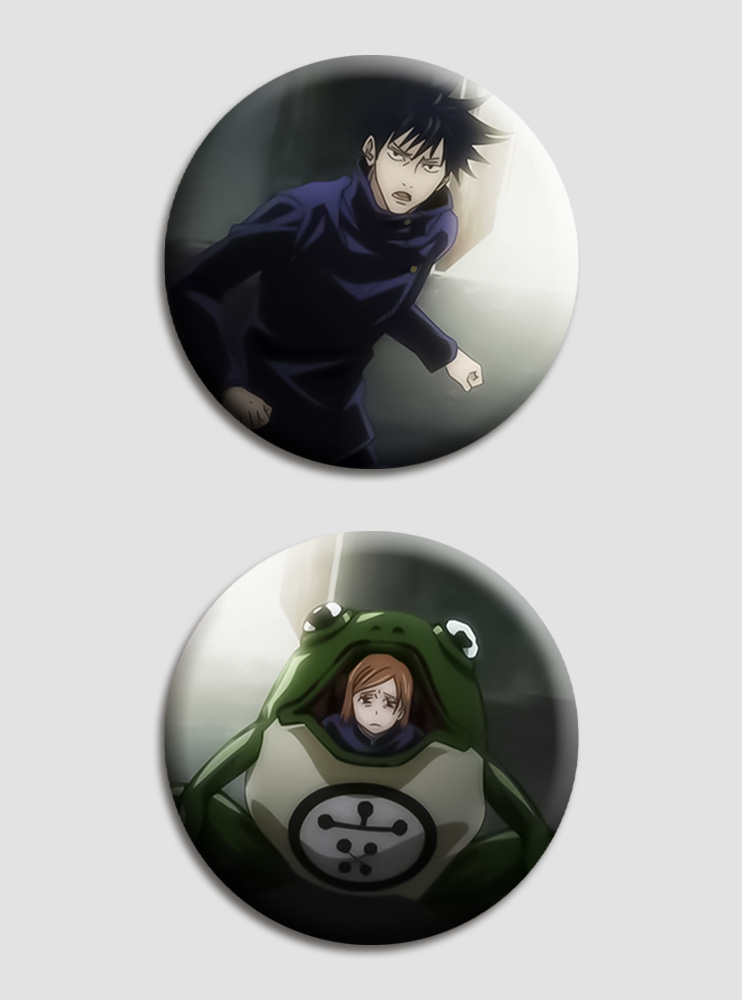 Парні значки Магічна битва 26 (Jujutsu Kaisen)