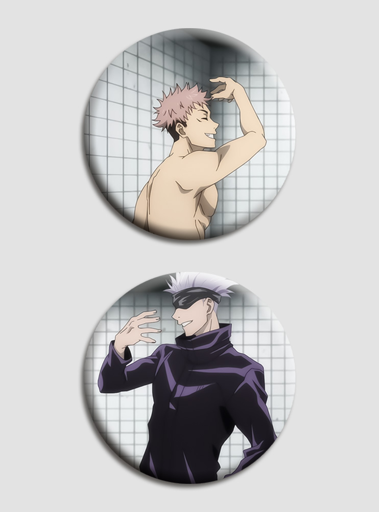Парні значки Магічна битва 28 (Jujutsu Kaisen)