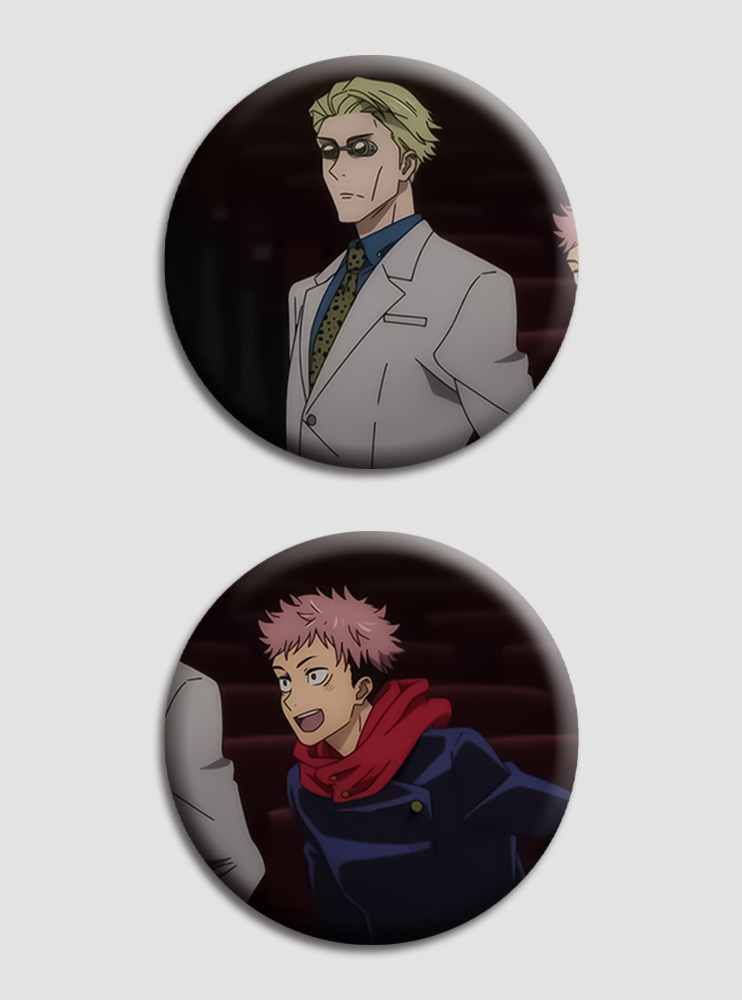 Парні значки Магічна битва 29 (Jujutsu Kaisen)