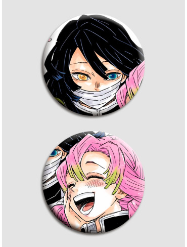 Парні значки Клинок, що знищує демонів 16 (Kimetsu no Yaiba)
