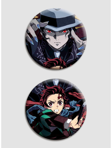Парні значки Клинок, що знищує демонів 11 (Kimetsu no Yaiba)