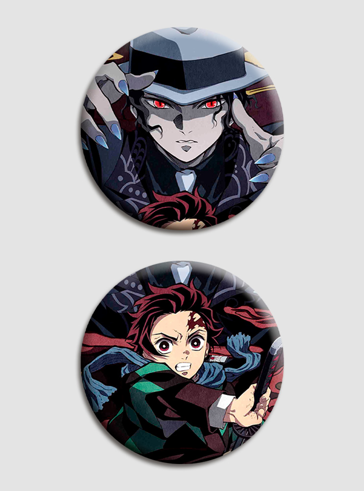Парні значки Клинок, що знищує демонів 11 (Kimetsu no Yaiba) Парні значки Клинок, що знищує демонів 11 (Kimetsu no Yaiba)