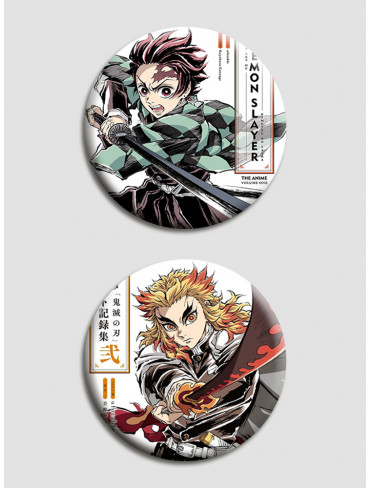 Парні значки Клинок, що знищує демонів 6 (Kimetsu no Yaiba)