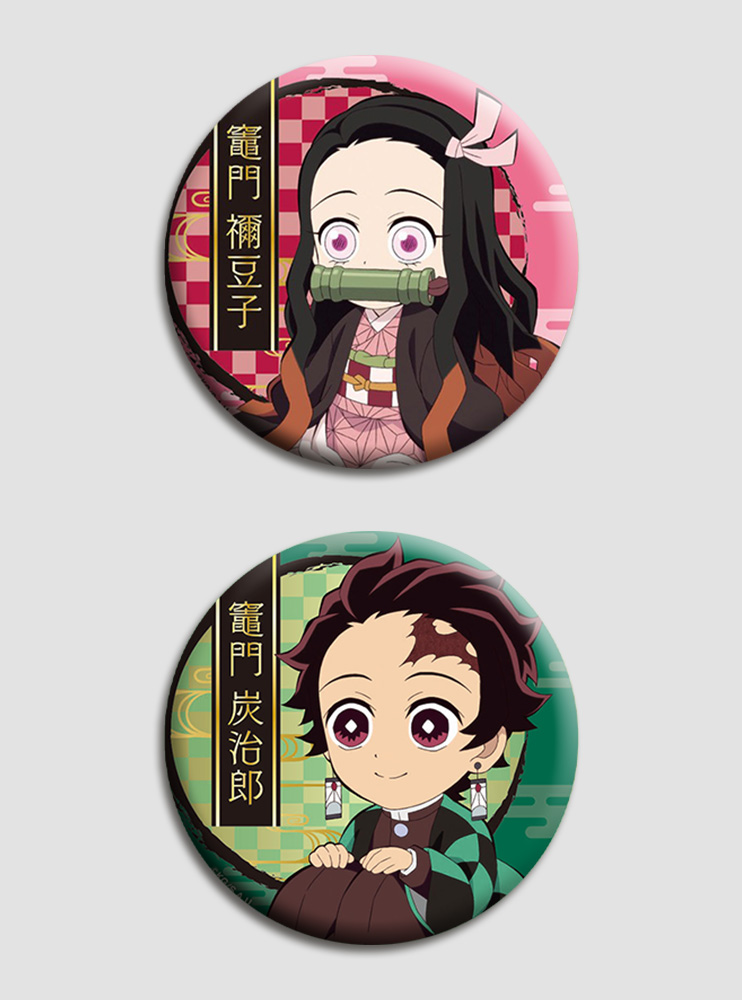 Парні значки Клинок, що знищує демонів 9 (Kimetsu no Yaiba)