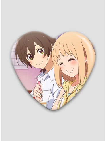 Значок серце Касе-сан та Ранкове Сяйво 2 (Asagao to Kase-san)