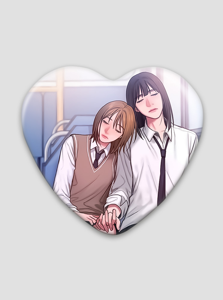 Значок серце Щоденник хтивих думок 14 (Bad thinking diary)