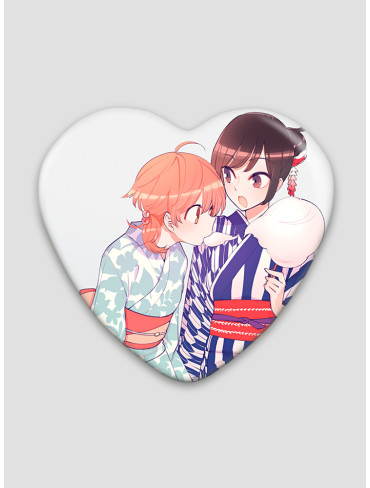 Значок серце Коли прийде час, я стану тобою (Bloom into You)