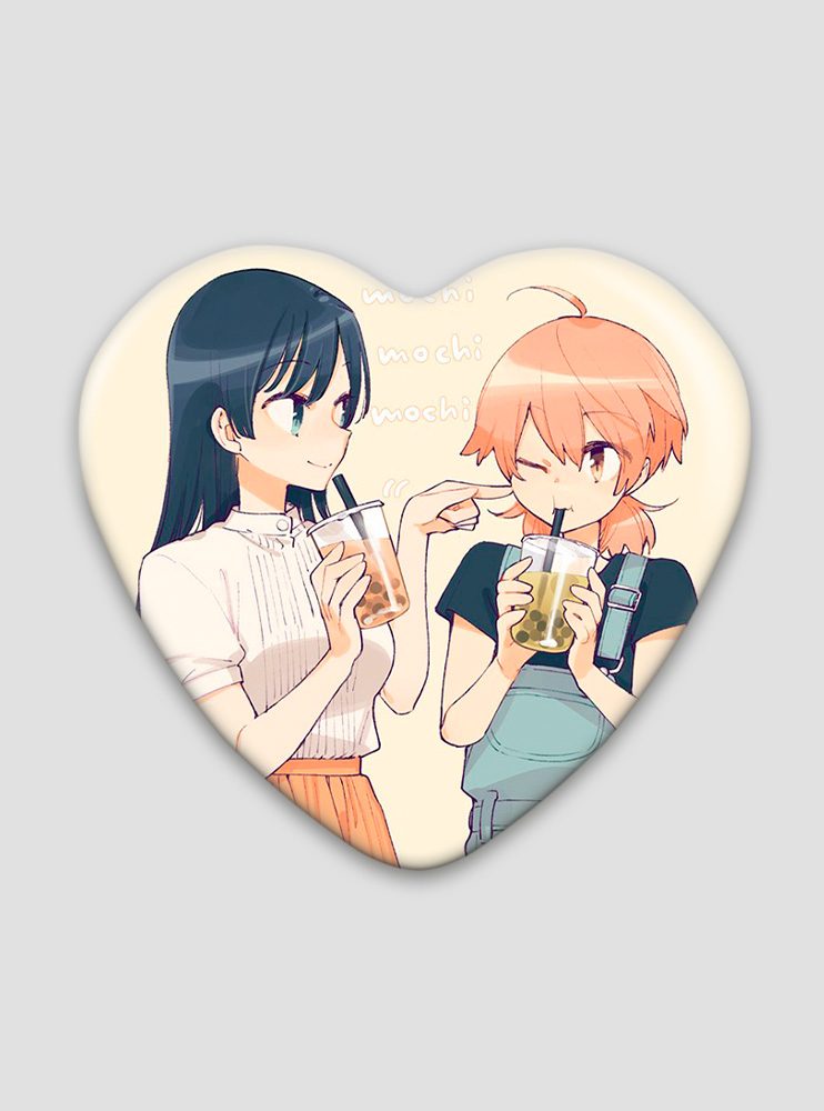 Значок серце Коли прийде час, я стану тобою 2 (Bloom into You)