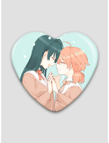 Значок серце Коли прийде час, я стану тобою 3 (Bloom into You)