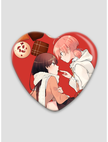 Значок серце Коли прийде час, я стану тобою 5 (Bloom into You)