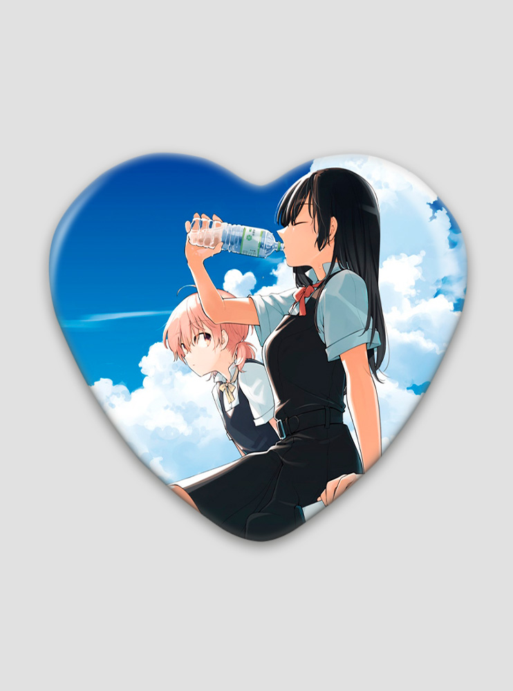 Значок серце Коли прийде час, я стану тобою 6 (Bloom into You)