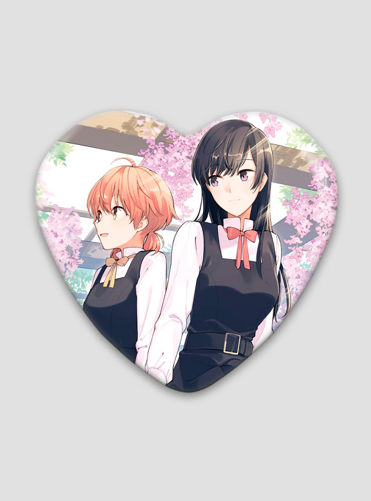 Значок серце Коли прийде час, я стану тобою 7 (Bloom into You)