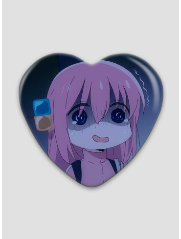 Значок серце Самітниця-рокерка! (Bocchi the Rock!)