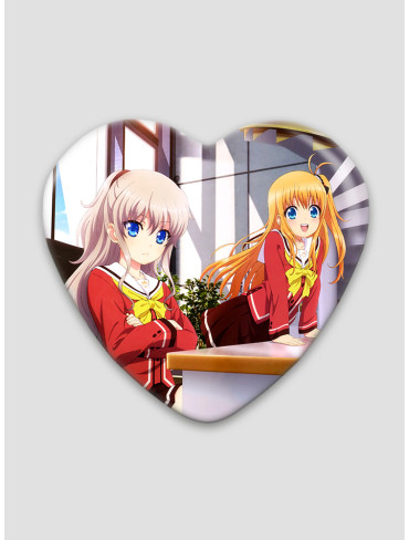Значок серце Шарлотта (Charlotte)