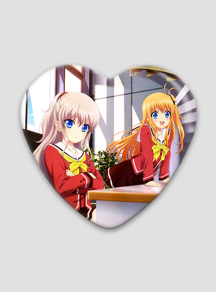 Значок серце Шарлотта (Charlotte) Значок серце Шарлотта (Charlotte)