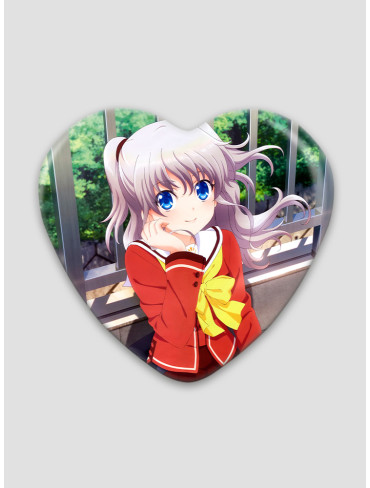 Значок серце Шарлотта 5 (Charlotte)