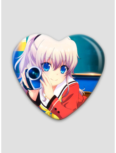 Значок серце Шарлотта 7 (Charlotte)