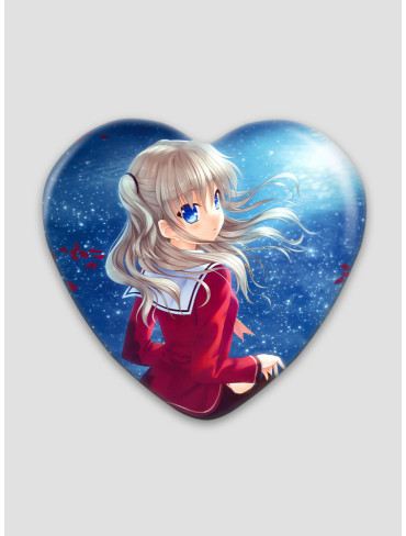Значок серце Шарлотта 8 (Charlotte)