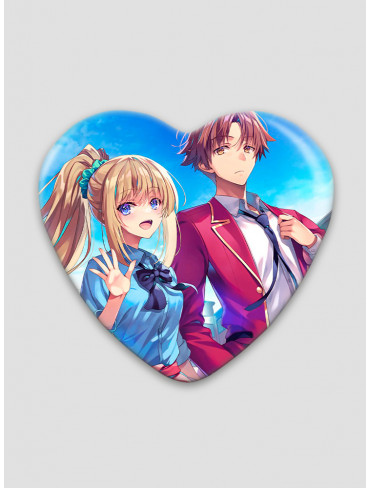 Значок серце Клас Еліти 11 (Classroom of the Elite)