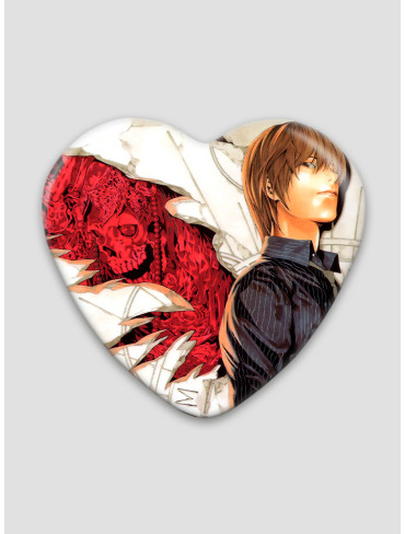 Значок серце Зошит смерті (Death Note)