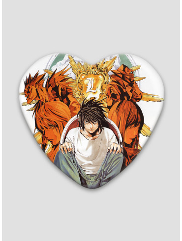 Значок серце Зошит смерті 3 (Death Note)