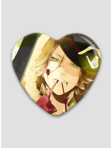 Значок серце Диявольські коханці (Diabolik Lovers)