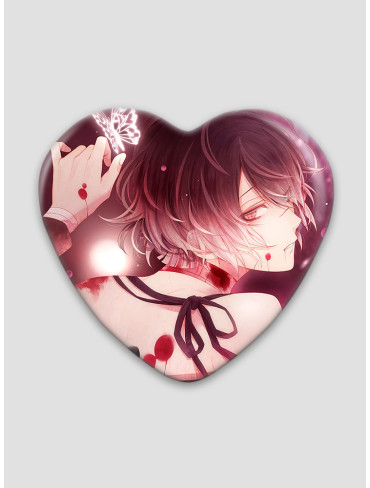 Значок серце Диявольські коханці 10 (Diabolik Lovers)