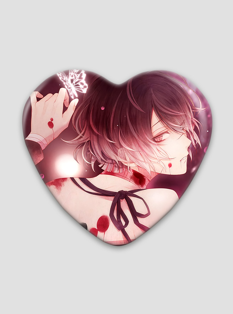 Значок серце Диявольські коханці 10 (Diabolik Lovers)