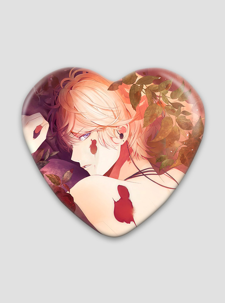Значок серце Диявольські коханці 3 (Diabolik Lovers)