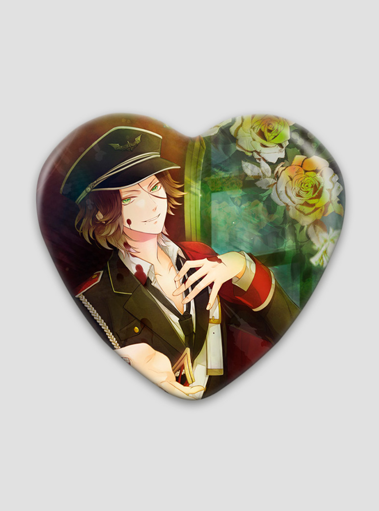 Значок серце Диявольські коханці 4 (Diabolik Lovers)