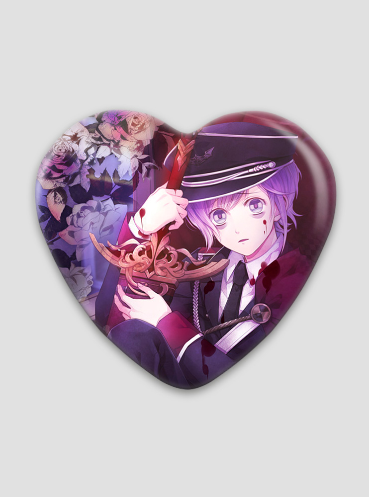 Значок серце Диявольські коханці 5 (Diabolik Lovers)