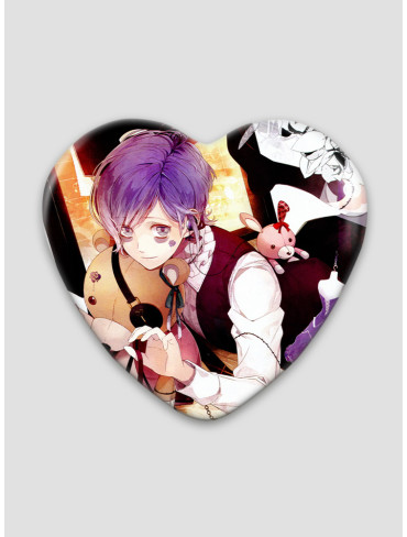 Значок серце Диявольські коханці 6 (Diabolik Lovers)