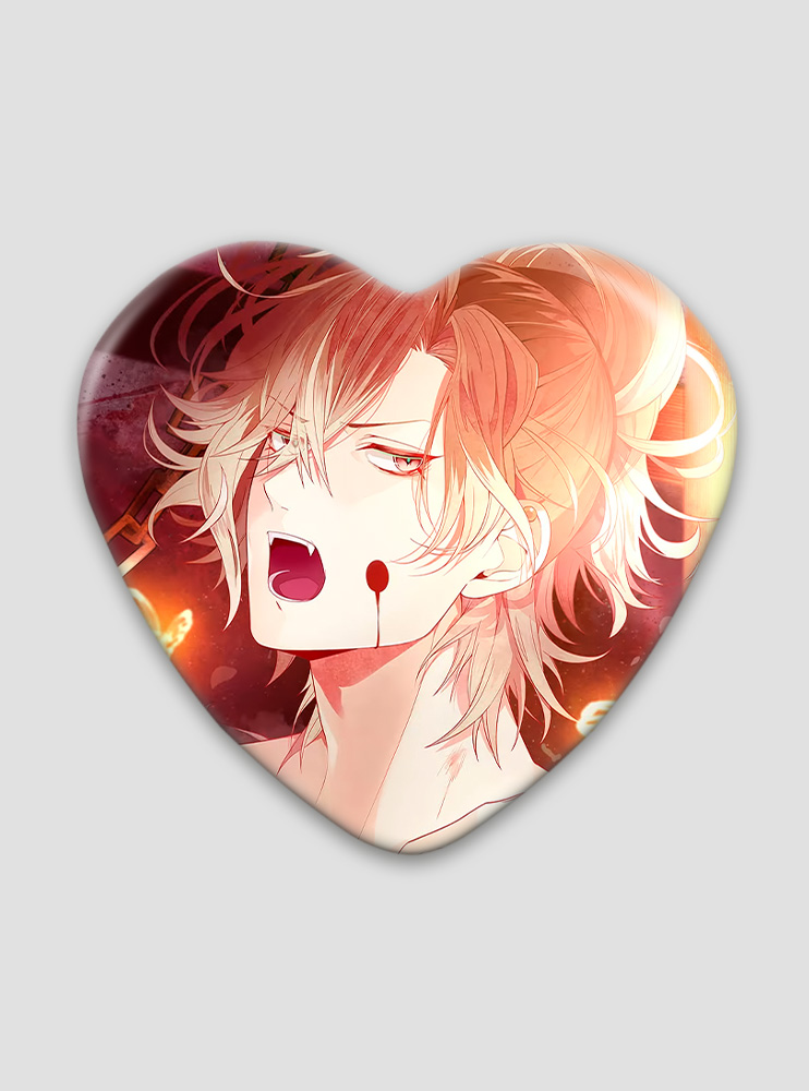 Значок серце Диявольські коханці 8 (Diabolik Lovers)