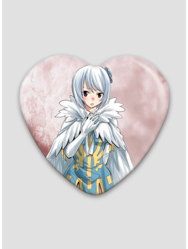 Значок серце Хвіст Феї (Fairy Tail)