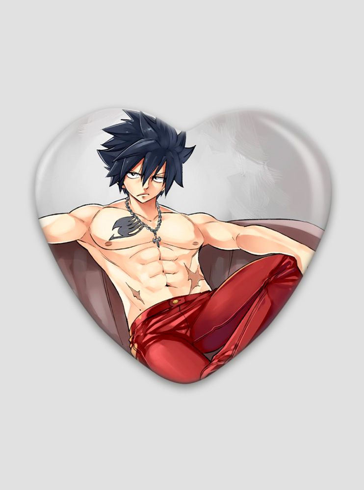 Значок серце Хвіст Феї 10 (Fairy Tail)