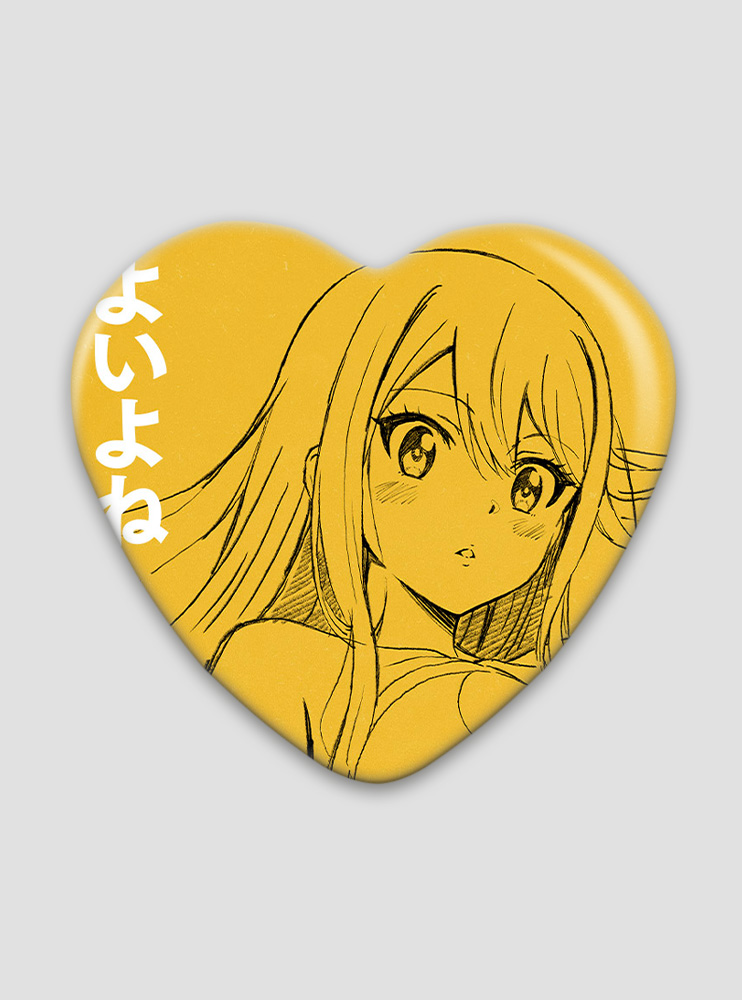 Значок серце Хвіст Феї 16 (Fairy Tail)