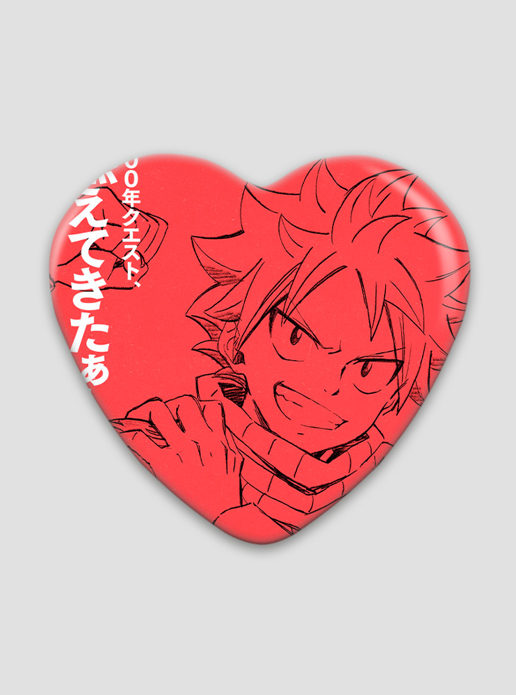 Значок серце Хвіст Феї 17 (Fairy Tail)