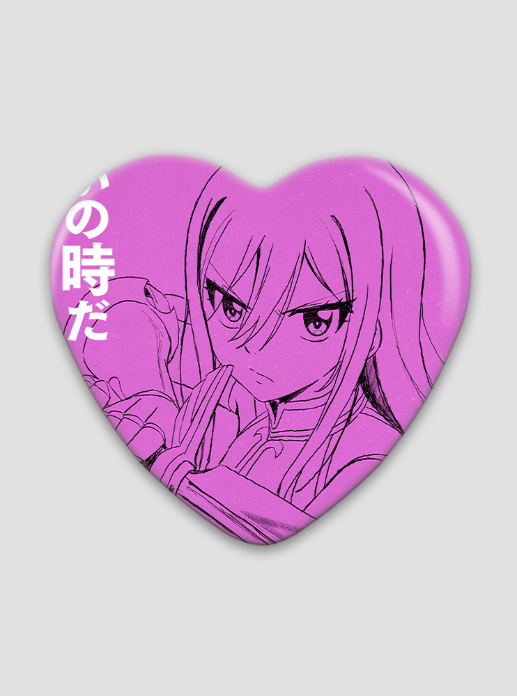 Значок серце Хвіст Феї 19 (Fairy Tail)