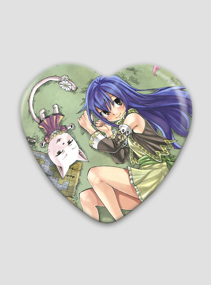 Значок серце Хвіст Феї 7 (Fairy Tail)