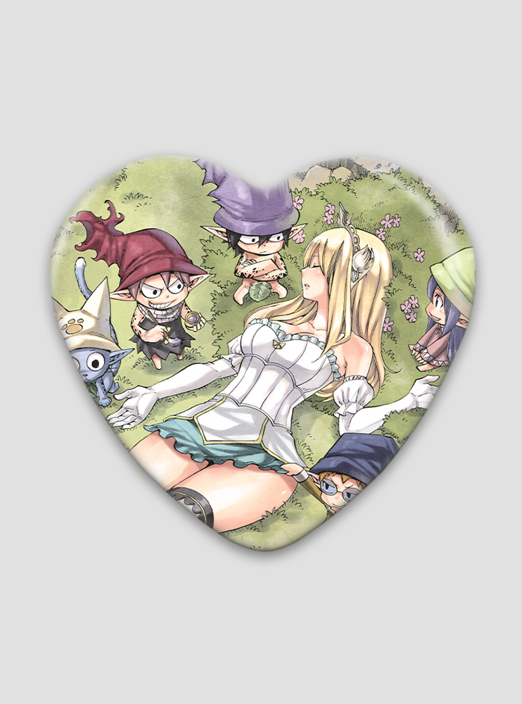 Значок серце Хвіст Феї 8 (Fairy Tail)