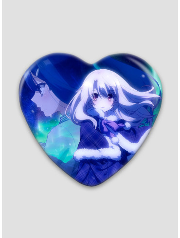Значок серце Дівчинка-чарівниця Ілія 5 (Fate kaleid liner PRISMA ☆ ILLYA 2wei Herz!)
