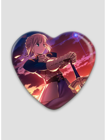 Значок серце Фейт (Fate)