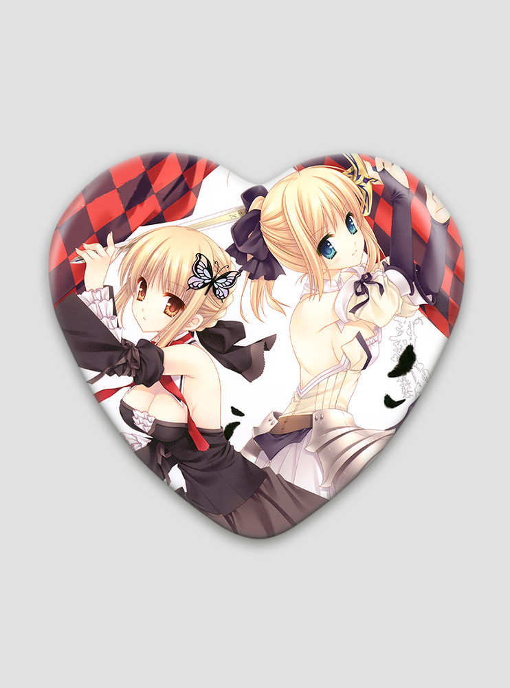 Значок серце Фейт 10 (Fate)